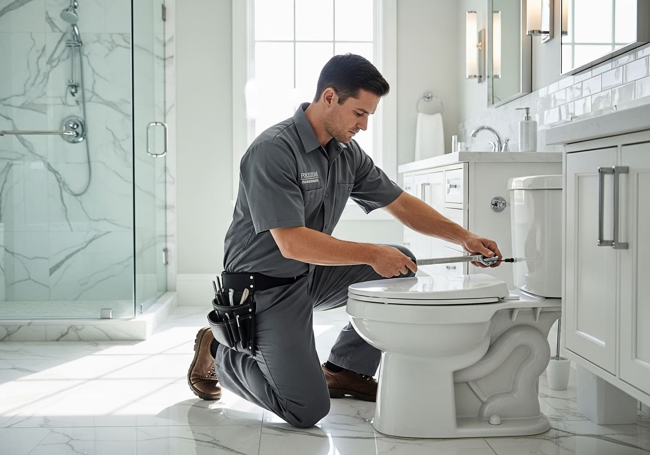 Toilet Repair & Installation in Hitchcock
